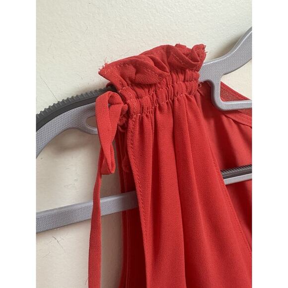 Vince Camuto Red Sleeveless Mini Dress Size 0 - Picture 4 of 5